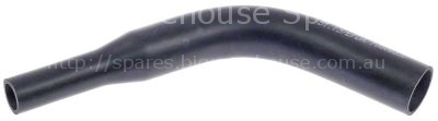 Formed hose end piece A ext. ø 25mm end piece A int. ø 22mm AD2