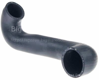 Formed hose hose ext. ø 79/52mm hose int. ø 60/45mm L 320mm S-sh