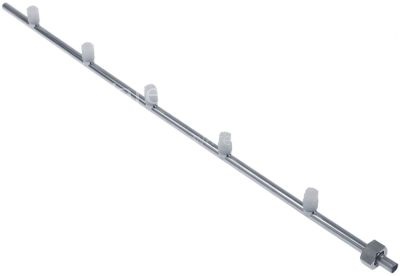 Rinse arm mounting pos. upper L 625mm nozzles 5