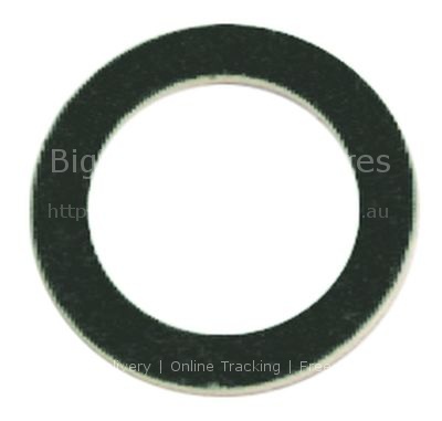 Gasket rubber ED ø 23,5mm ID ø 14mm thickness 2,3mm Qty 1 pcs si