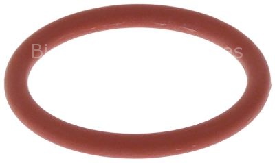 O-ring silicone thickness 5,34mm ID ø 47mm Qty 1 pcs