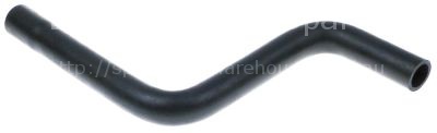 Formed hose hose ext. ø 27mm hose int. ø 22mm S-shape
