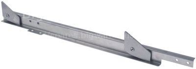 Rail for transport system L-R L 600mm W 33mm H 25mm suitable for