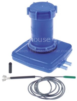 Salt tank L 135mm W 133mm H 160mm kit plastic hose ø 9,3mm