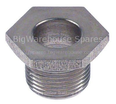 Screw connection thread M14x1 H 13mm WS 19 SS Qty 1 pcs for hold