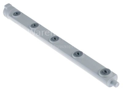 Wash arm stationary L 472mm W 40mm H 40mm nozzles 5