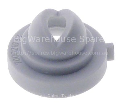 Nozzle H 14mm ø 20,5mm slotted