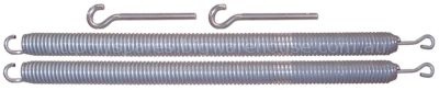Tension spring set ø 37mm total length 745mm wire gauge ø 6,2mm