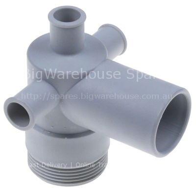 Drain unit thread 1½" ED ø 40mm ID ø 33mm hose ø 21mm