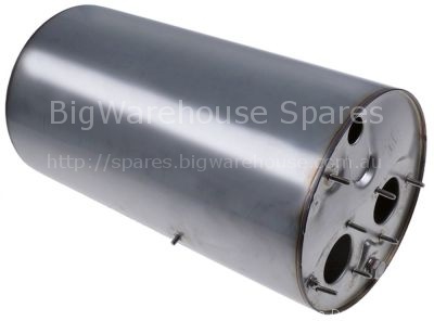 Boiler ø 199mm L 376mm flange 3 hole flange