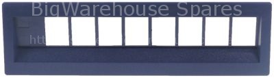 Switch panel L 253mm W 14mm H 73mm