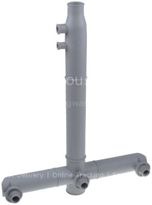 Wash distributor mounting pos. lower ø 49,5mm L 506mm plastic