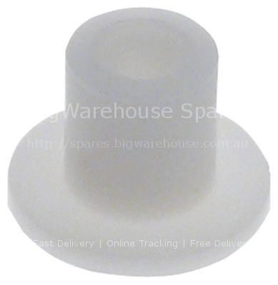 Bearing for door spring plastic ø 20/11.5mm L 14mm