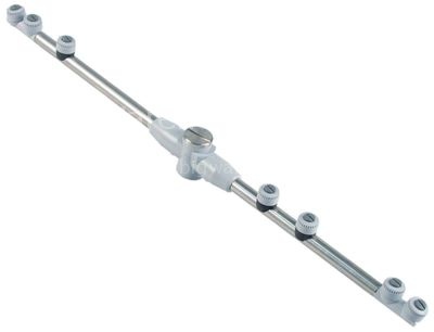 Rinse arm L 460mm nozzles 7 mounting ø 14mm mounting pos. lower