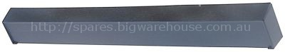 Handle rail L 460mm W 52mm H 30mm suitable for GS24 blue hole di