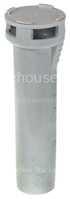 Overflow pipe L 165mm ø 37mm