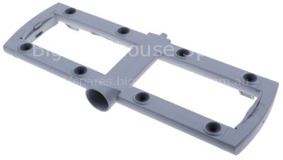 Wash arm L 385mm W 130mm nozzles 8 mounting pos. lower