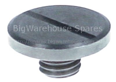 Screw cap for wash arm ø 24mm H 12mm thread M10