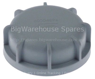 Lid for salt tank suitable for WINTERHALTER with gasket