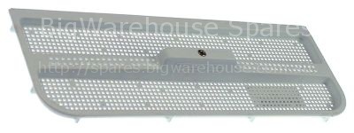 Flat filter H 11mm L 300mm W 110mm