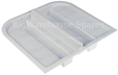Flat filter H 45mm L 273mm W 291mm