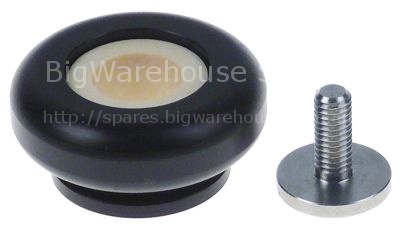 Roller kit hood mechanics ø 40mm hole ø 14mm W 19mm