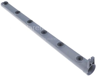 Wash arm L 580mm nozzles 6 mounting pos. lower