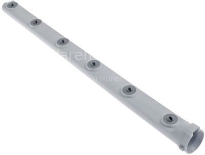 Wash arm L 570mm nozzles 6 mounting pos. upper/lower