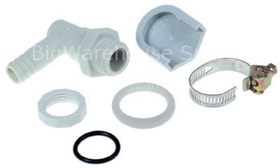 Water inlet 3-piece for tank