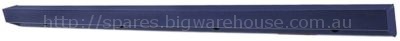 Handle rail L 600mm W 40mm H 30mm blue hole distance 155mm Qty 1
