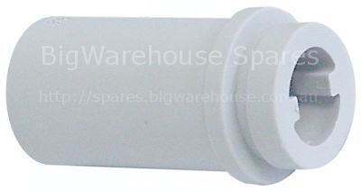 Wash arm support ø 38mm H 69,5mm thread 3/4"