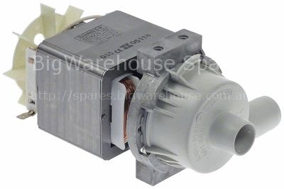 Drain pump inlet ø 24mm outlet ø 24mm 230V 170W 50/60Hz
