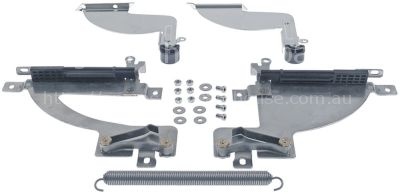 Door hinge set
