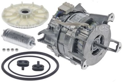 Pump motor type WP60-122 670/730W 220/240V 50/60Hz 1 phase capac