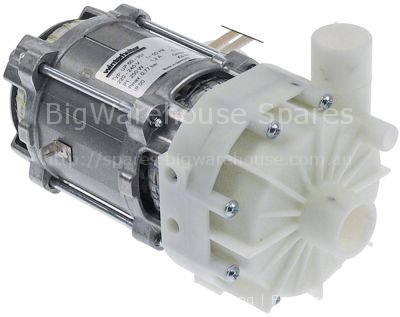 Pump inlet ø 28mm outlet ø 26mm type UP60-357 220/240V 50Hz 1 ph