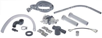 Drain pump kit inlet ø 24mm outlet ø 24mm 220-240V 70W 50Hz HANN