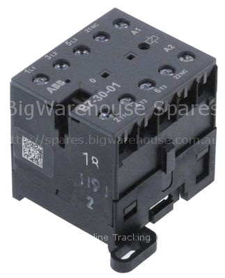 Power contactor resistive load 20A 230VAC (AC3/400V) 12A/5.5kW m