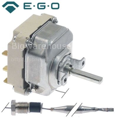 Thermostat t.max. 93°C temperature range 30-93°C 3-pole 3CO 16A