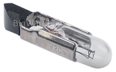 Light bulb socket T5.5K 12V 20mA