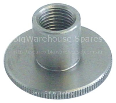 Knurled nut