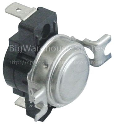 Bi-metal thermostat hole distance 38mm switch-off temp. 55°C 1NC