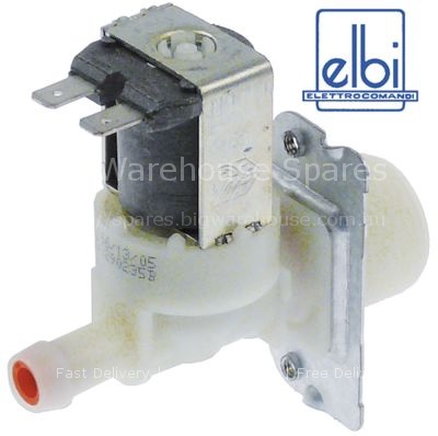 Solenoid valve single 230VAC inlet 3/4" outlet 11,5mm output 2,5