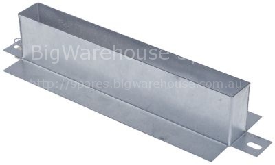 Flue for oven L 230mm W 27mm H 50mm