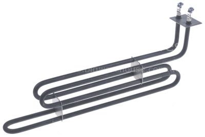 Heating element 1250W 240V L 370mm W 130mm H 40mm flange length
