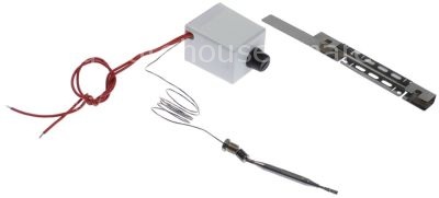 Safety thermostat 1-pole 1NC probe ø 6mm probe L 78mm capillary