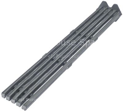 Chargrill grid L 535mm W 102mm H 75mm cast iron for grill