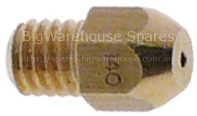 Gas injector thread No.12 UNF code 140 bore ø 1,05mm LPG WS 6 L