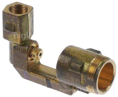 Nozzle holder nozzle 195 thread M22x1 L 43mm screw pipe fitting