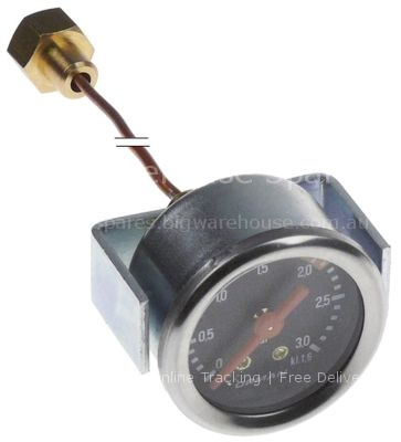 Manometer ø 41mm pressure range 0-3bar thread 1/4" marking 1.4-2
