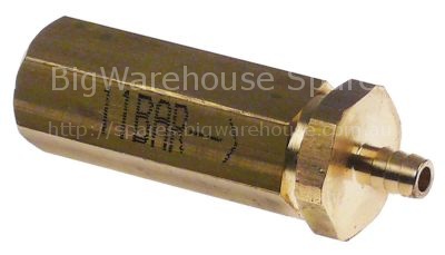 Expansion valve T1: 3/8" IT hose ø 7mm triggering pressure 11bar
